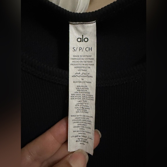 ALO Yoga Classic Black Mini Dress - Picture 7 of 13